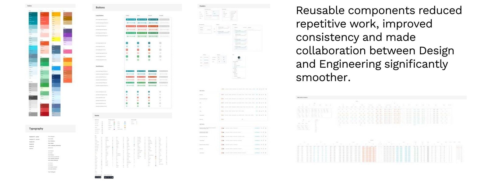 Buttons and components