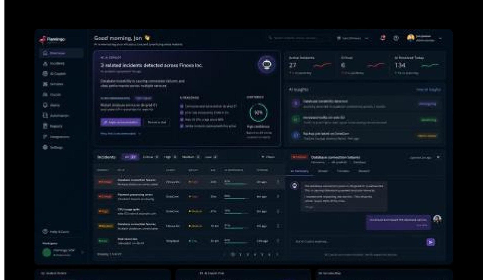 AI-Native Operations Dashboard